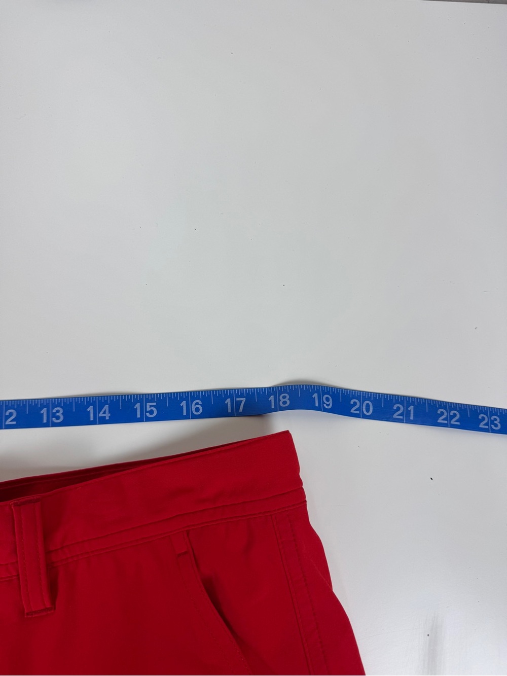 Footjoy Golf Shoes Men’s 36 Crimson Red Performance Stretch Chino 8” Inseam - Picture 6 of 7